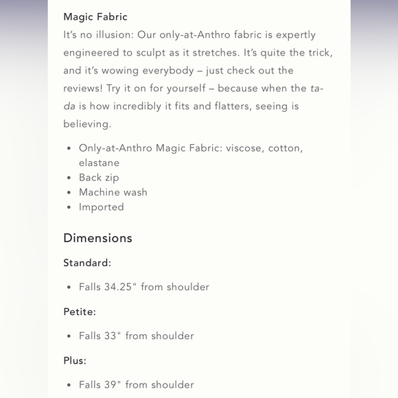 Anthropologie NWT MAEVE MOCK-NECK SHIFT MINI DRESS size 16P. - Picture 5 of 16